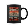 Read Banned Books Defying Censorship Banned Books Graphic Print Coffee Mug