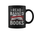 Read Banned Books Literary Rebel Style Graphic Print Coffee Mug