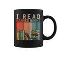 I Read Banned Books Reader Bookworm Graphic Print Coffee Mug