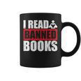 I Read Banned Books Readers Reading Sarcastic Graphic Print Coffee Mug I Read Banned Books Readers Reading Sarcastic Graphic Print Coffee Mug