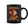 Read Be A Book Dragon Bookworm Graphic Print Coffee Mug