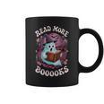 Read More Books Boo Ghost Halloween Reading Books Teacher Graphic Print Coffee Mug