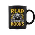 Read More Books Book Lovers Reading Graphic Print Coffee Mug Read More Books Book Lovers Reading Graphic Print Coffee Mug