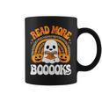 Read More Books Booooks Ghost Pumpkin Cute Teacher Halloween Graphic Print Coffee Mug