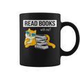Read Books With Me Cat Lover Book Lover Librarian Reading Graphic Print Coffee Mug Read Books With Me Cat Lover Book Lover Librarian Reading Graphic Print Coffee Mug