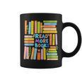 Read More Books Colorful Watercolor Reader Graphic Print Coffee Mug