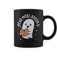 Read More Books Cute Ghost Halloween Teacher Graphic Print Coffee Mug
