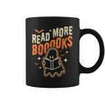 Read More Books Halloween Cute Ghost Boo Librarian Teacher For Men Women Kids Graphic Print Coffee Mug