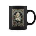 Read Books Be Kind Stay Weird Tarot Ghost Reading Coffee Graphic Print Coffee Mug