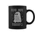 Read More Boooooks Cute Halloween Ghost Reading a Book Graphic Print Coffee Mug Read More Boooooks Cute Halloween Ghost Reading a Book Graphic Print Coffee Mug