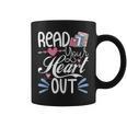 Read Your Heart Out Book Lover Reading Teacher Bookworm Graphic Print Coffee Mug Read Your Heart Out Book Lover Reading Teacher Bookworm Graphic Print Coffee Mug