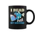 I Read Past My Bed Time Book Reading Anglerfish Librarian Graphic Print Coffee Mug I Read Past My Bed Time Book Reading Anglerfish Librarian Graphic Print Coffee Mug