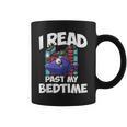 I Read Past My Bedtime Book Bookworm Graphic Print Coffee Mug