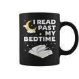 I Read Past My Bedtime Shirts For Book Reader Graphic Print Coffee Mug