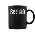 Read Rock N Roll Reading Rock Star Books Lover Graphic Print Coffee Mug
