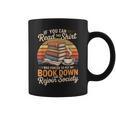 If You Can Read This Shirt Book Down Graphic Print Coffee Mug