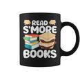 Read S'More Books Camping Reading Bookworm Book Lover Graphic Print Coffee Mug