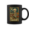 The Reader Skeleton Reading Books Tarot Card Dark Academia Graphic Print Coffee Mug The Reader Skeleton Reading Books Tarot Card Dark Academia Graphic Print Coffee Mug