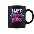 Reader Workout Lift More Books Reading Lover Humor Graphic Print Coffee Mug