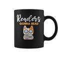 Readers Gonna Read Cat & Book Lover Graphic Print Coffee Mug