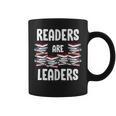 Readers Are Leaders Book Lover Librarian Sayings Quotes Graphic Print Coffee Mug