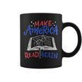 Reading Make America Read Again Book Lover Graphic Print Coffee Mug
