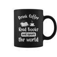 Reading Book Literature Library T-Shirt Graphic Print Coffee Mug