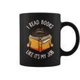 Reading Book Lover Librarian Bibliophile Teacher Graphic Print Coffee Mug