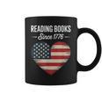 Reading Books Since 1776 American Reading Pride Graphic Print Coffee Mug