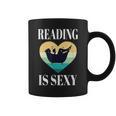 Reading Books In Bathtub Bathing Sexy Bookworm Reading Rats Graphic Print Coffee Mug