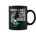 Reading Books For Men Women Bookworm Story Reader Graphic Print Coffee Mug