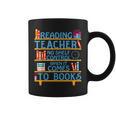 Reading Books Reading Teacher Graphic Print Coffee Mug