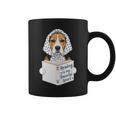 Reading Is My Favorite Sport Beagle Book Lover Graphic Print Coffee Mug