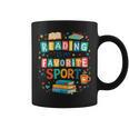 Reading Is My Favorite Sport Colorful Books Readers Teachers Graphic Print Coffee Mug Reading Is My Favorite Sport Colorful Books Readers Teachers Graphic Print Coffee Mug