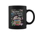 Reading Is My Favorite Sport Reader Book Lovers Graphic Print Coffee Mug Reading Is My Favorite Sport Reader Book Lovers Graphic Print Coffee Mug