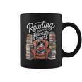 Reading Is My Favorite Sport Retro Book Lover Girl Library Graphic Print Coffee Mug