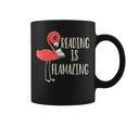 Reading Is Flamazing Reading Lover Book Nerd Bookworm Graphic Print Coffee Mug