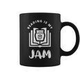 Reading Is My Jam Book Lover And Reading Teacher For Men Women Kids Graphic Print Coffee Mug
