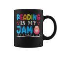 Reading Is My Jam I Love To Read Books Boy Girl Graphic Print Coffee Mug