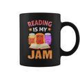 Reading Is My Jam I Love To Read Books Graphic Print Coffee Mug
