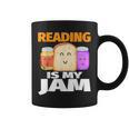 READING IS MY JAM Shirt I Love To Read Books Graphic Print Coffee Mug