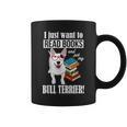 Reading Kids Cartoon Read Books Pet Bull Terrier Lover Graphic Print Coffee Mug Reading Kids Cartoon Read Books Pet Bull Terrier Lover Graphic Print Coffee Mug