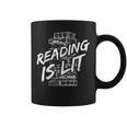 Reading Is Lit Book Lover Reading Teacher For Men Women Kids Graphic Print Coffee Mug