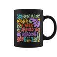 Reading Six Seven Meme Book Lover 67 Teacher 6 7 Graphic Print Coffee Mug