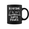 Reading Is My Super Power Books Reading Graphic Print Coffee Mug Reading Is My Super Power Books Reading Graphic Print Coffee Mug