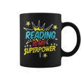 Reading Is My Superpower Book Nerds & Geeks Graphic Print Coffee Mug Reading Is My Superpower Book Nerds & Geeks Graphic Print Coffee Mug