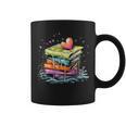 Reading Watercolor Books Love Books Girls Graphic Print Coffee Mug