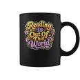 Reading Is Out Of This World Reader Book Him Her Library Graphic Print Coffee Mug