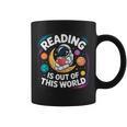 Reading Is Out Of This World Space Books Lover Graphic Print Coffee Mug