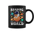 Reading Is Out Of This World Space Books Lover Kids Graphic Print Coffee Mug
